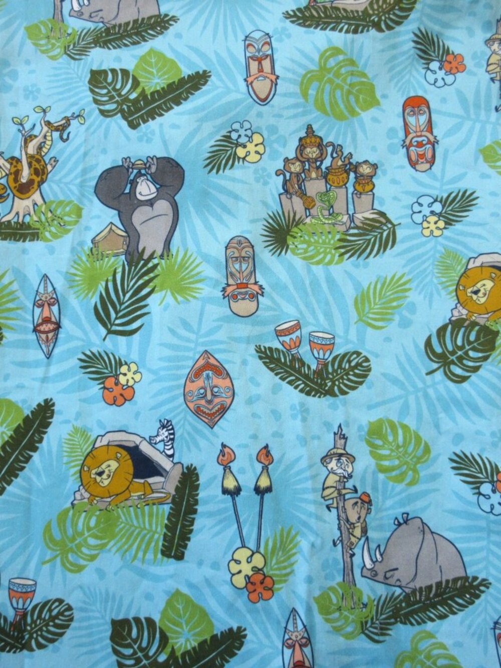 NWT Disney Parks The Dress Shop Jungle Cruise Floral Safari Shirt Dress 2X - Picture 4 of 7